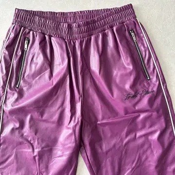 자수 스포티 이지 팬츠 퍼플 L 구제 의류 남성용