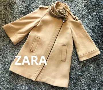 [클리닝 완료] 자라 카멜 코트 빈티지