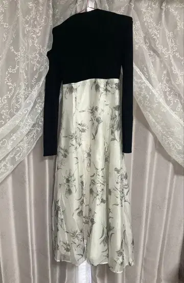 MERCURYDUO 꽃무늬 도킹 코르셋 원피스 S 사이즈