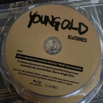 SixTONES YOUNGOLD Blu-ray 본편 영상만
