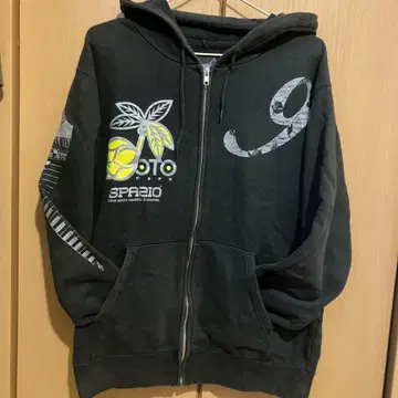 SPAZIO/집업 후드티/M 사이즈