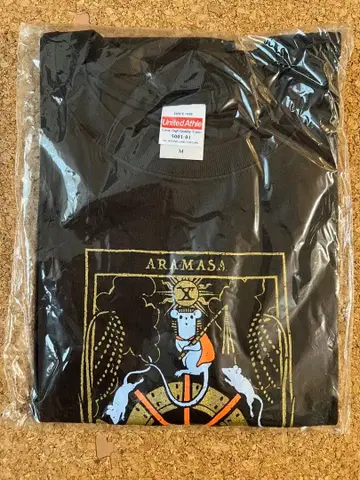 미사용 새상품 신정 ARAMASA 간지 티셔츠 2020 쥐 M 사이즈