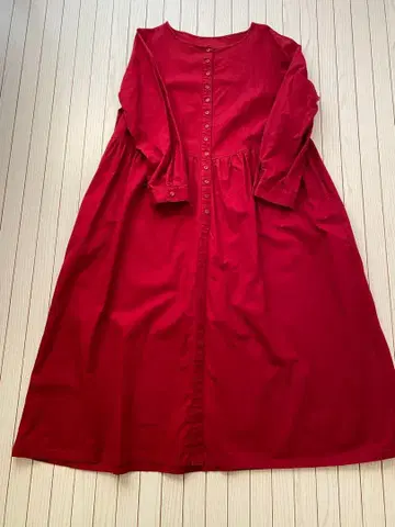 펠리시모 빨간색 원피스