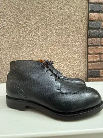 가죽 하이컷 신발