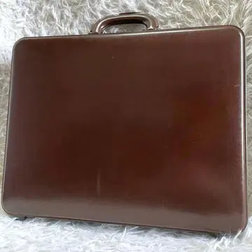 ACEATTACHE 가죽 아타셰 케이스 비즈니스 다이얼식 브라운