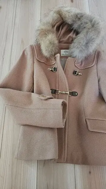 클리어 임프레션 더플 코트