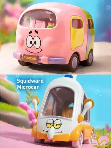 스펀지밥 POPMART 시티 투어 버스 패트릭 징징이