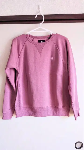 G-STAR 핑크 맨투맨 트레이닝복