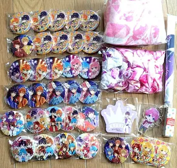 스토푸리 굿즈 묶음 판매 캔뱃지 타월