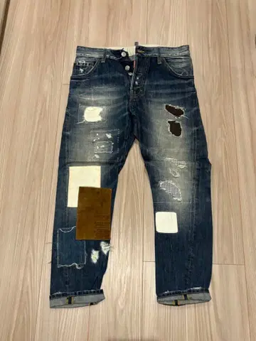 DSQUARED2 데미지 가공 데님 팬츠 44
