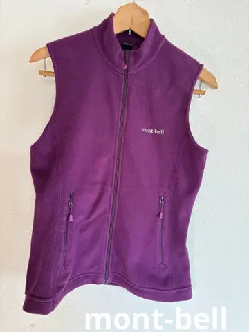 mont-bell 샤미스 베스트 여성용 퍼플 M