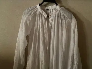 리틀이글 셔츠 원피스 화이트