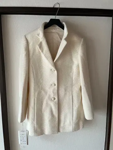 L'arc-en-ciel 아이보리 테일러드 자켓 택 포함 새상품