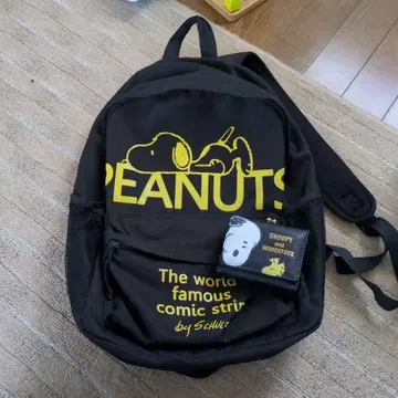 스누피 백팩 지갑