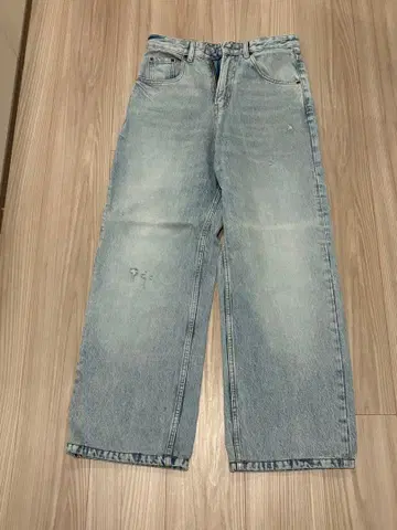 ZARA 와이드 레그 데님 28