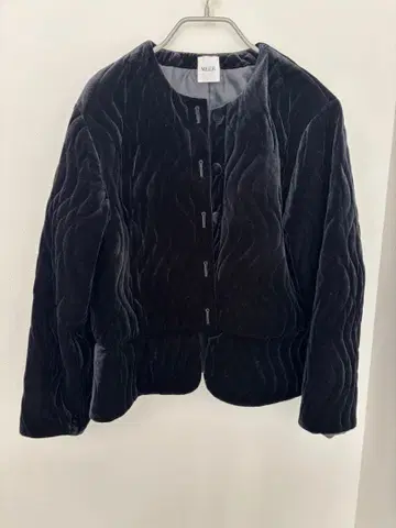 meer 벨로아 벨벳 노카라 자켓