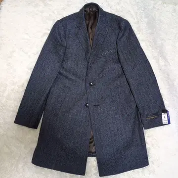 [택 포함 새상품] 이탈리아제 앙제 울 100% 체스터 코트 L