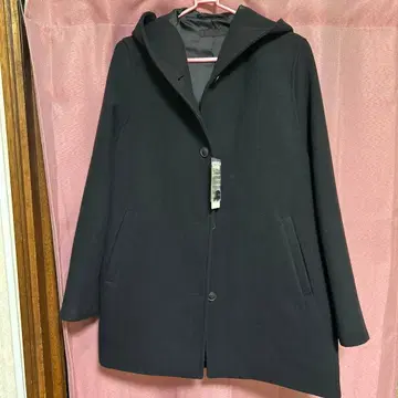 유니클로 후디드 숏코트