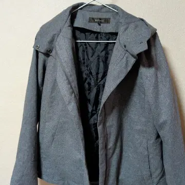 Reflect 그레이 후드 부착 자켓