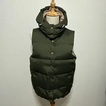 Give Re collection 후드 탈부착 다운 베스트