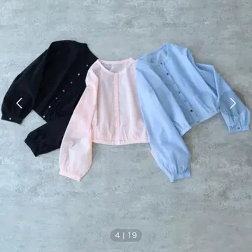 뷔르데사봉 시스루 가디건 블랙