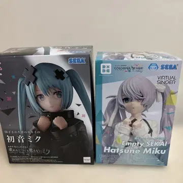 하츠네 미쿠 피규어 2개 세트