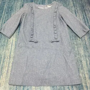 UNIVERVAL MUSE 원피스 미니 프릴 포켓 리본