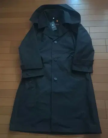[ 새상품 ] DESCENTE MOUSSY 블랙 트렌치코트 size 1