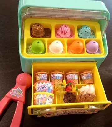 아이스크림 가게 역할 놀이 & 말하는 터치 패널 계산대 세트