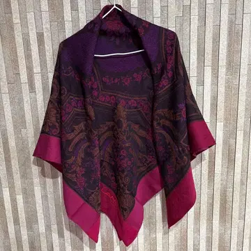 빈티지 란셀 Lancel 숄 머플러 정사각형