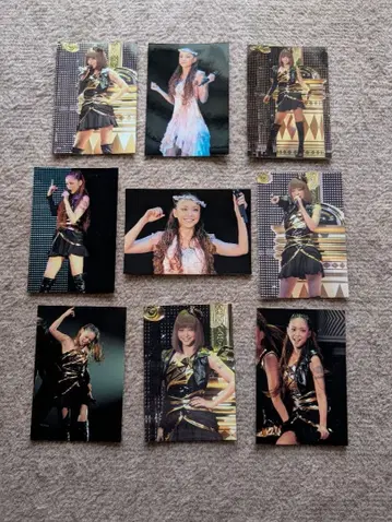 아무로 나미에 아이돌 퍼포먼스 사진 9장 세트