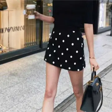 sheller 셰리에 도트 큐롯 스커트