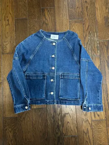 Vin. 데님 자켓 숏 기장