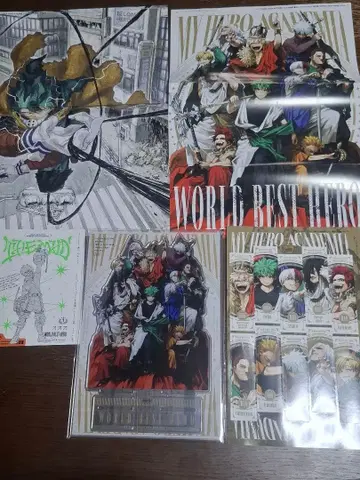 점프 GIGA 부록 히로아카 카구라바치 5종 세트