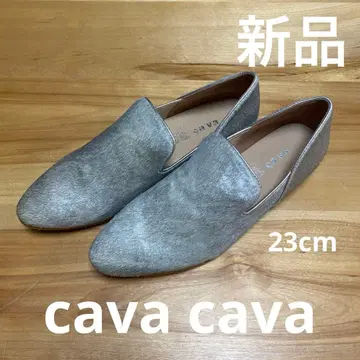 새상품 cava cava 사바사바 플랫 로퍼 여성용 23cm