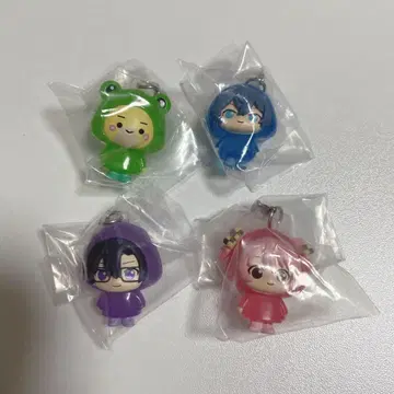 컬러풀 피치 메지루시 액세서리 4개 세트 시바 나오키리 모후 노아