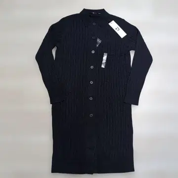 UNIQLO +J 리브 롱 가디건 XXL 네이비