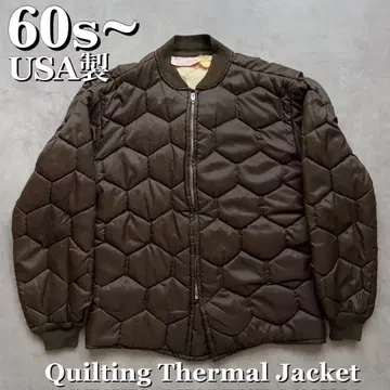 60s USA Thermal Twins 퀼팅 자켓 서멀