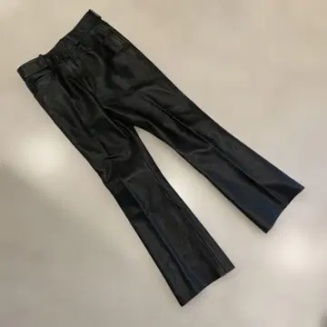 SRP 레더 팬츠 라이더 천연 가죽 소가죽 바지 XL