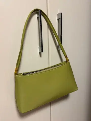 그레일 핸드백 라이트 그린 핸드백 합성 피혁