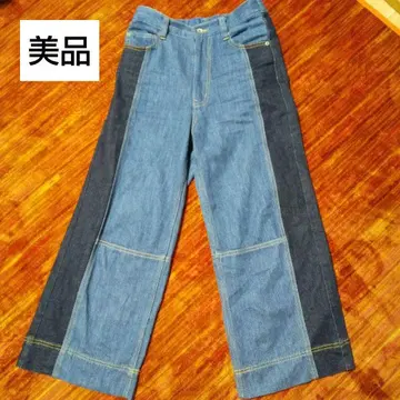 [ 새상품급 ] 센소유니코 Lucruca 와이드 데님 팬츠 36