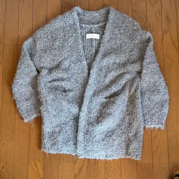 [ 새상품급 ] TODAYFUL 그레이 니트 가디건 긴팔 사이즈 F