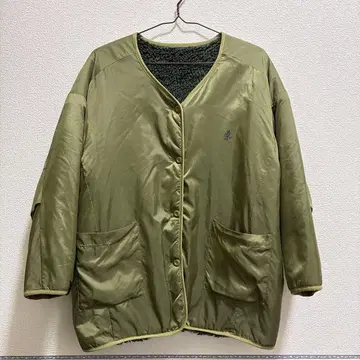 그라미치 가디건 코트 리버서블 보아