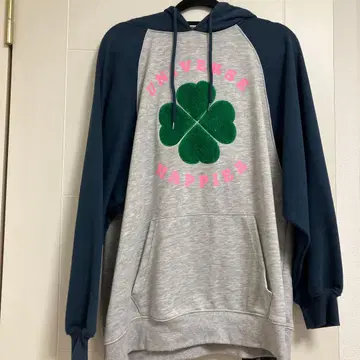 SPINNS 후드티 클로버 Y2K 헤이세이