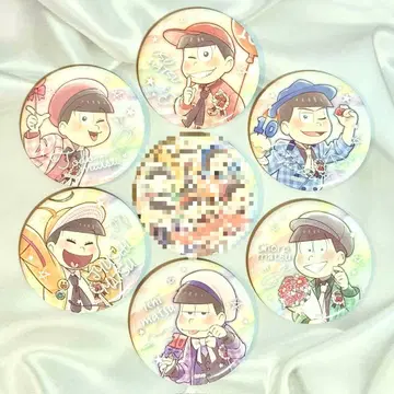 오소마츠 6쌍둥이 빅 캔뱃지 컴플리트 세트 (시크릿 포함) 캔두