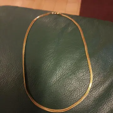 금 도금 체인 목걸이