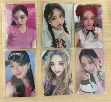 ITZY 유나 혜택 6장 세트