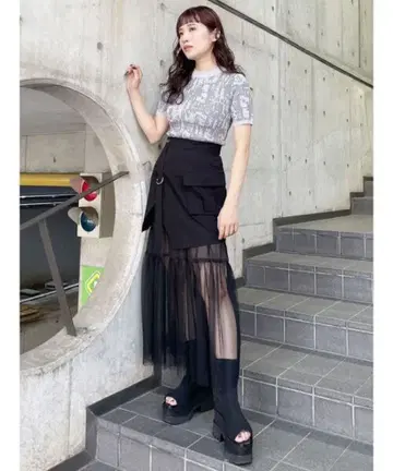 MURUA 레이어드 3way 스커트