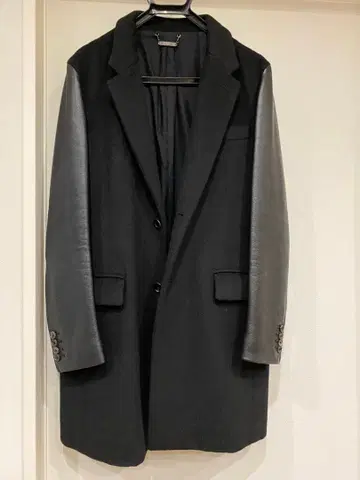 몽키타임 BEAUTY & YOUTH 체스터 코트 블랙 L 사이즈