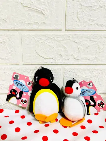 핑구 핑가 봉제 인형 키링 마스코트 2개 2018년제